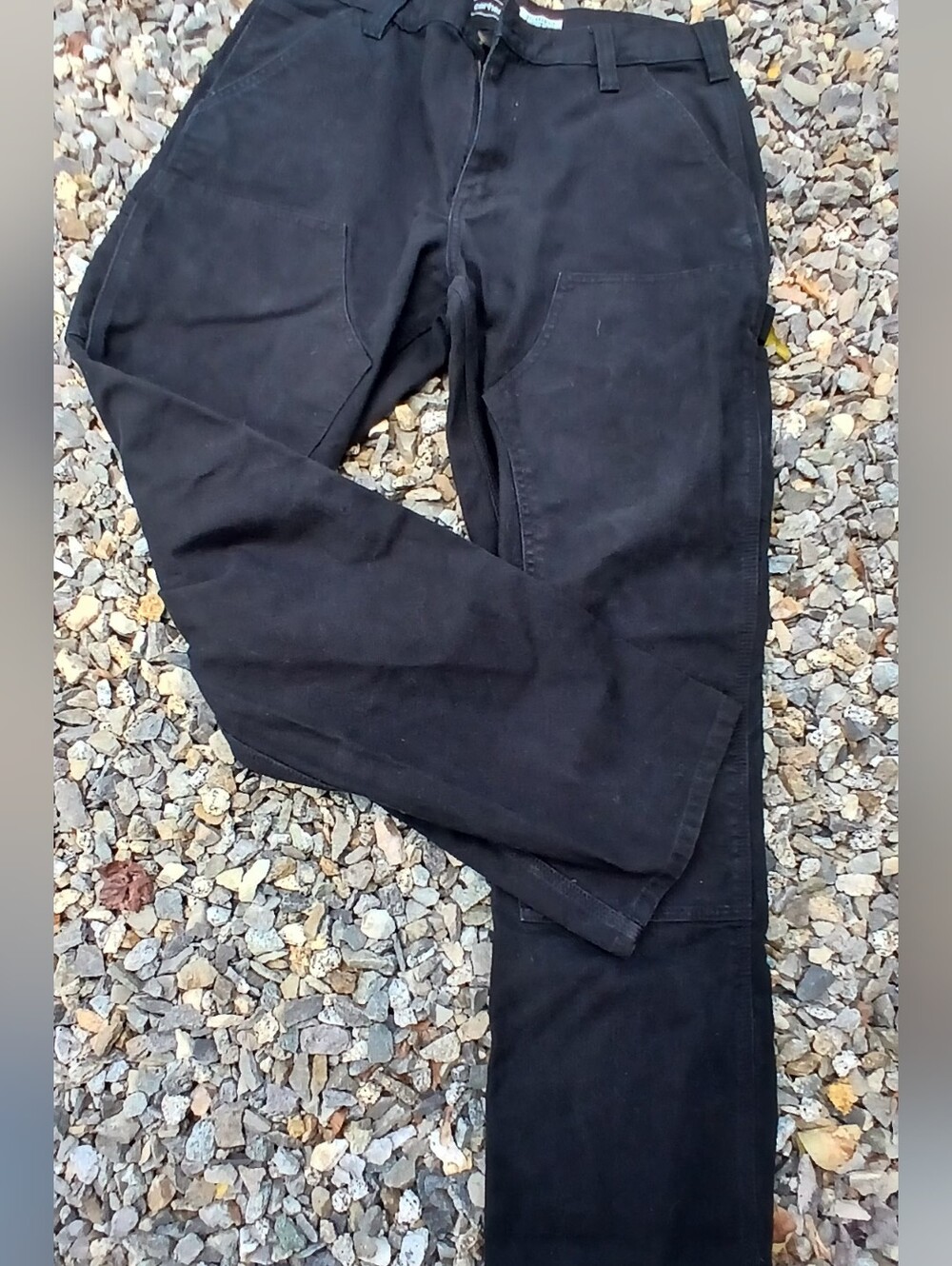 Carhartt Men's Black Relaxed Fit Carpenter Jeans Sz 34x32